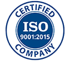iso certified icon blue