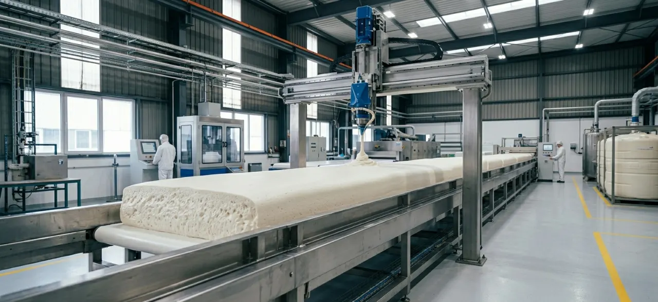 The Role of Industrial Equipment in Foam Processing