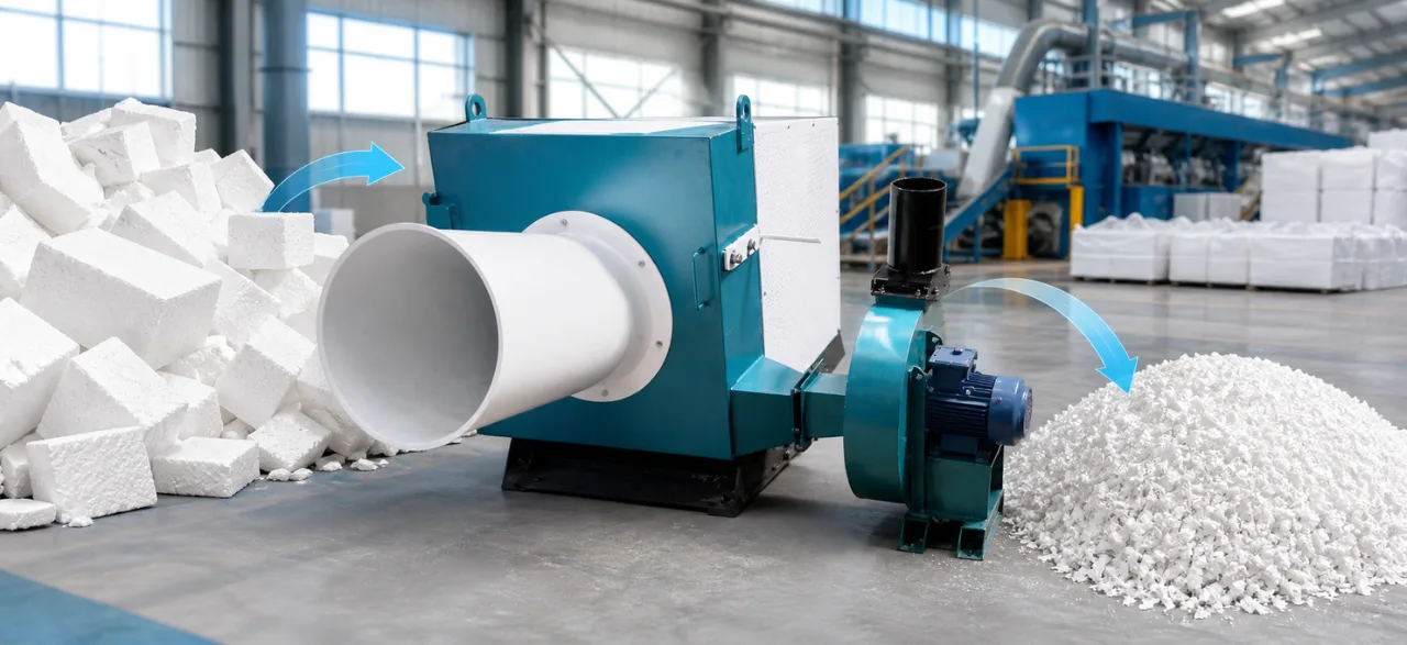 Foam Shredding Machine How It Improves Foam Recycling and Waste Management Efficiency