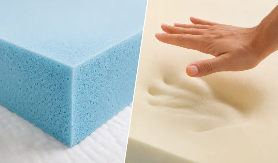 PU Foam vs Memory Foam