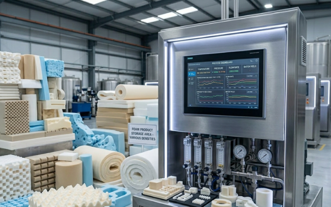 Digital Controls Panel for foaming machine