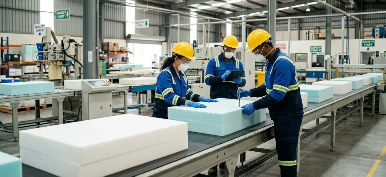 Safety Protocols Every Foam Manufacturing Unit