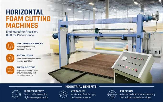 Horizontal Foam Cutting Machines
