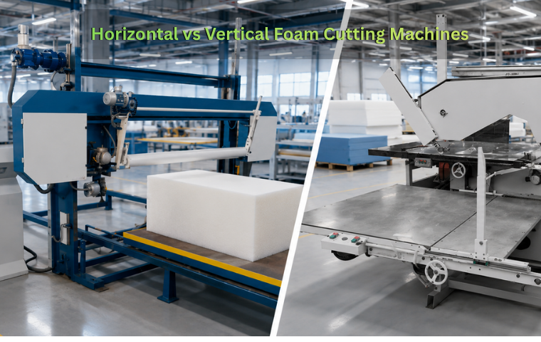 Horizontal vs Vertical Foam Cutting Machines