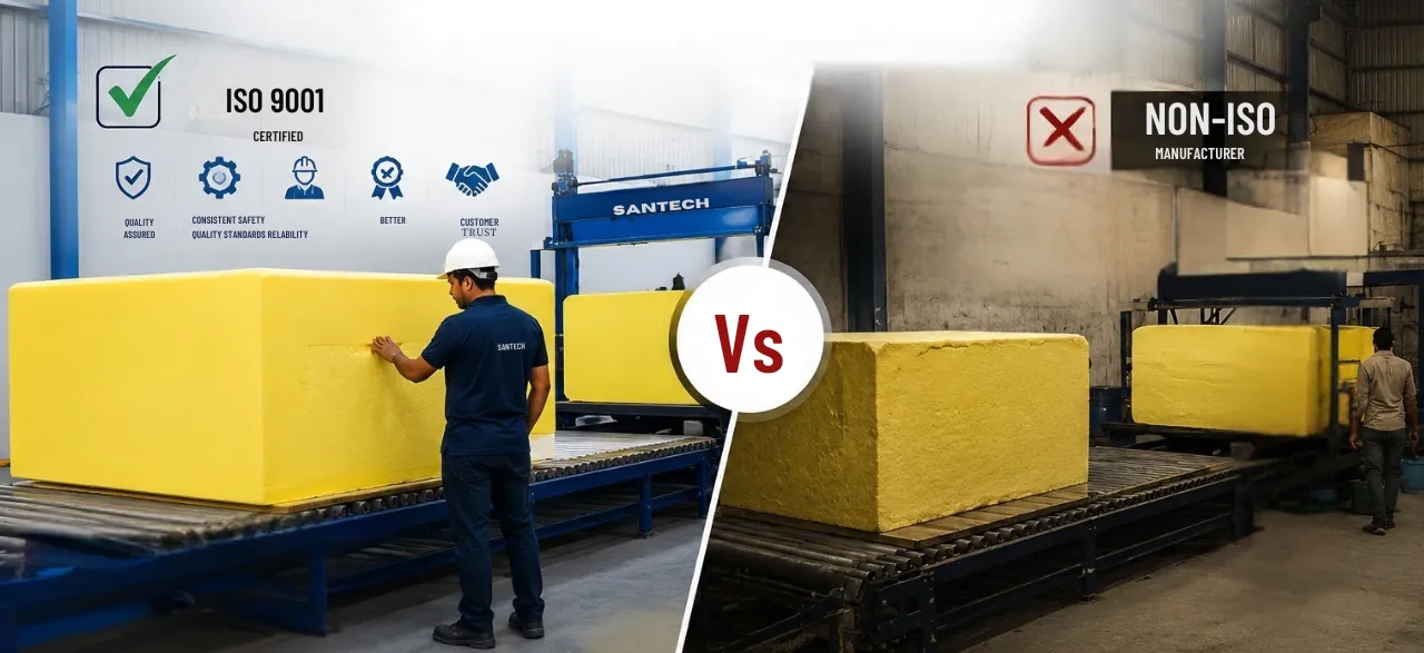 ISO vs Non-ISO Foam Manufacturers: What’s the Real Difference?