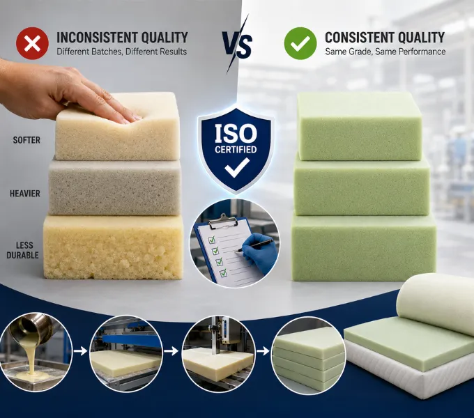 the Real Difference ISO vs Non-ISO Foam Manufacturers