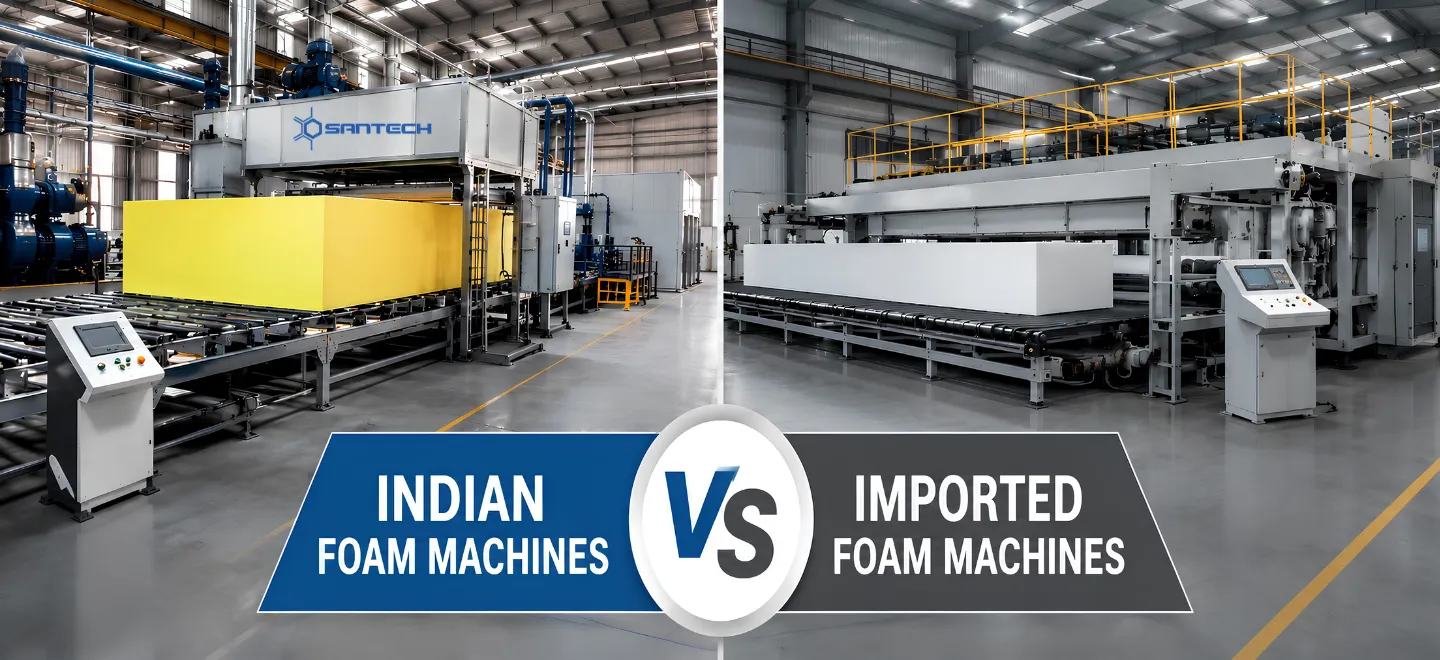 Indian Foam Machines vs Imported Foam Machines: Which One Creates Fewer Production Problems?