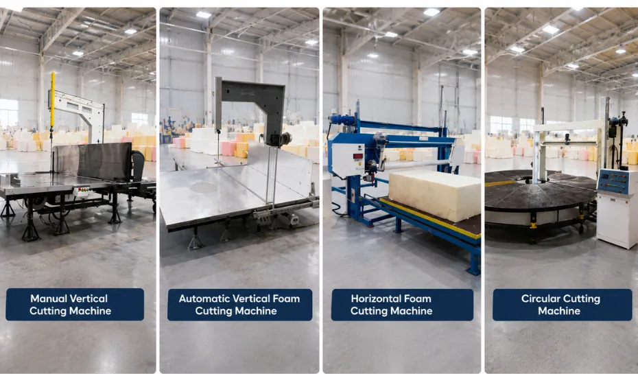 cutting foam mattress​ machines