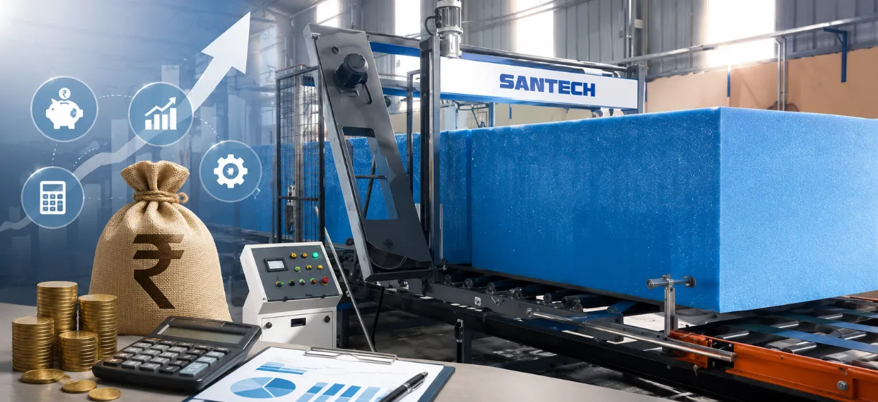 How Much Does a Foam Manufacturing Plant Cost in India?