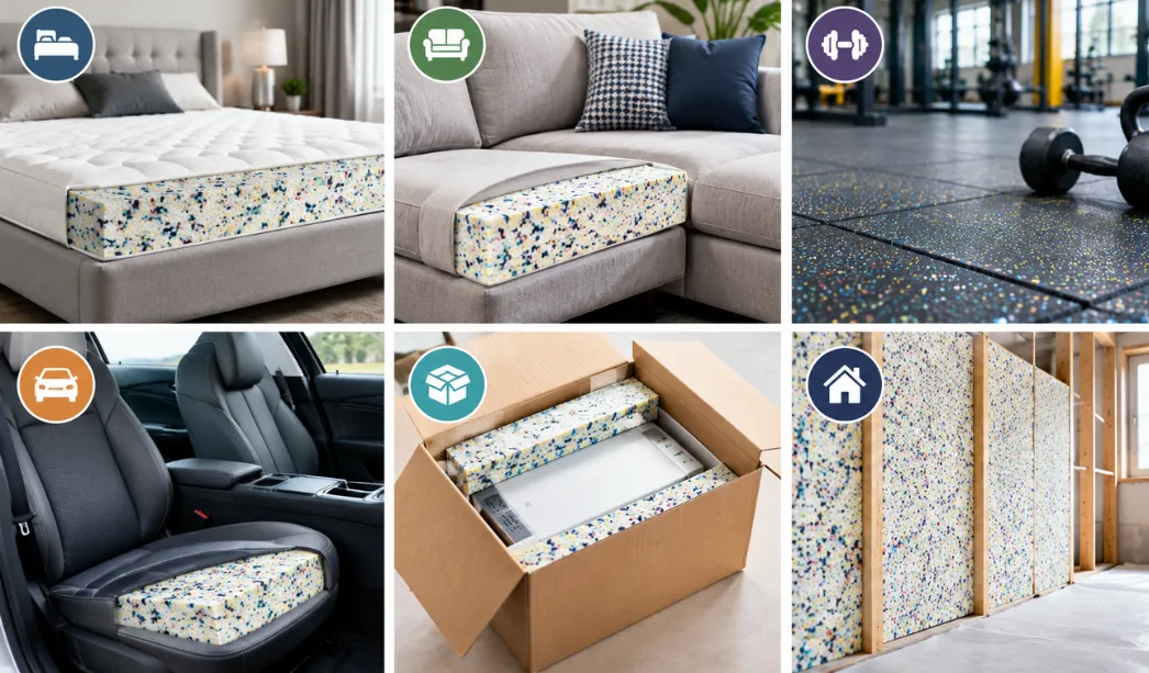 Common Uses of Rebonded Foam
