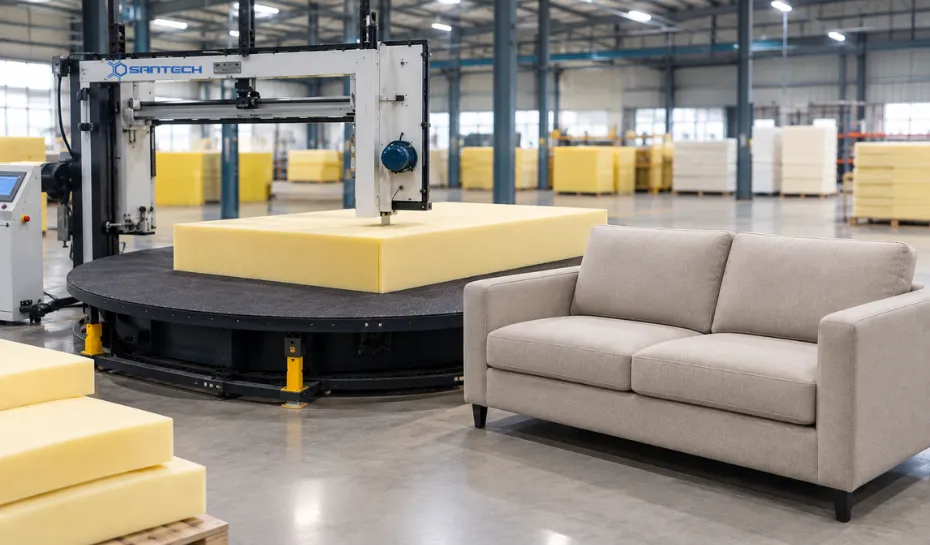 Horizontal Foam Cutting Machine for Sofa