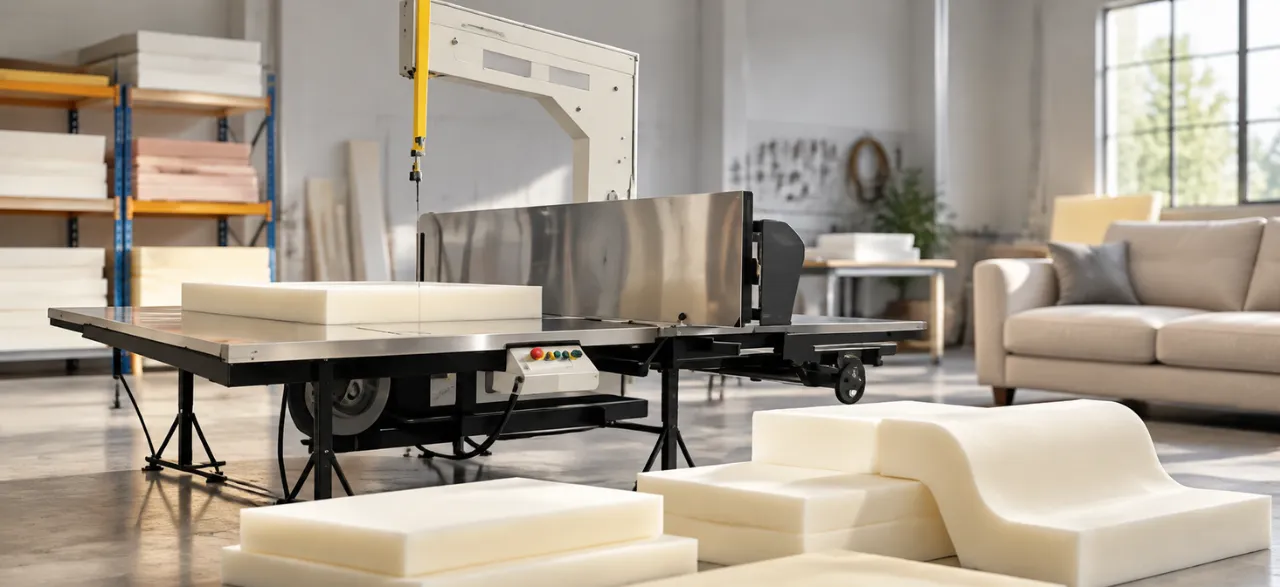 What Foam Cutting Machine Is Used for Sofa Manufacturing?