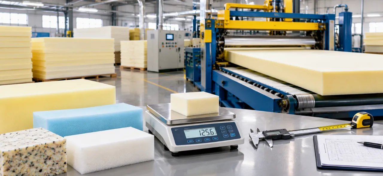 PU Foam Density: How to Measure, Calculate, and Control It